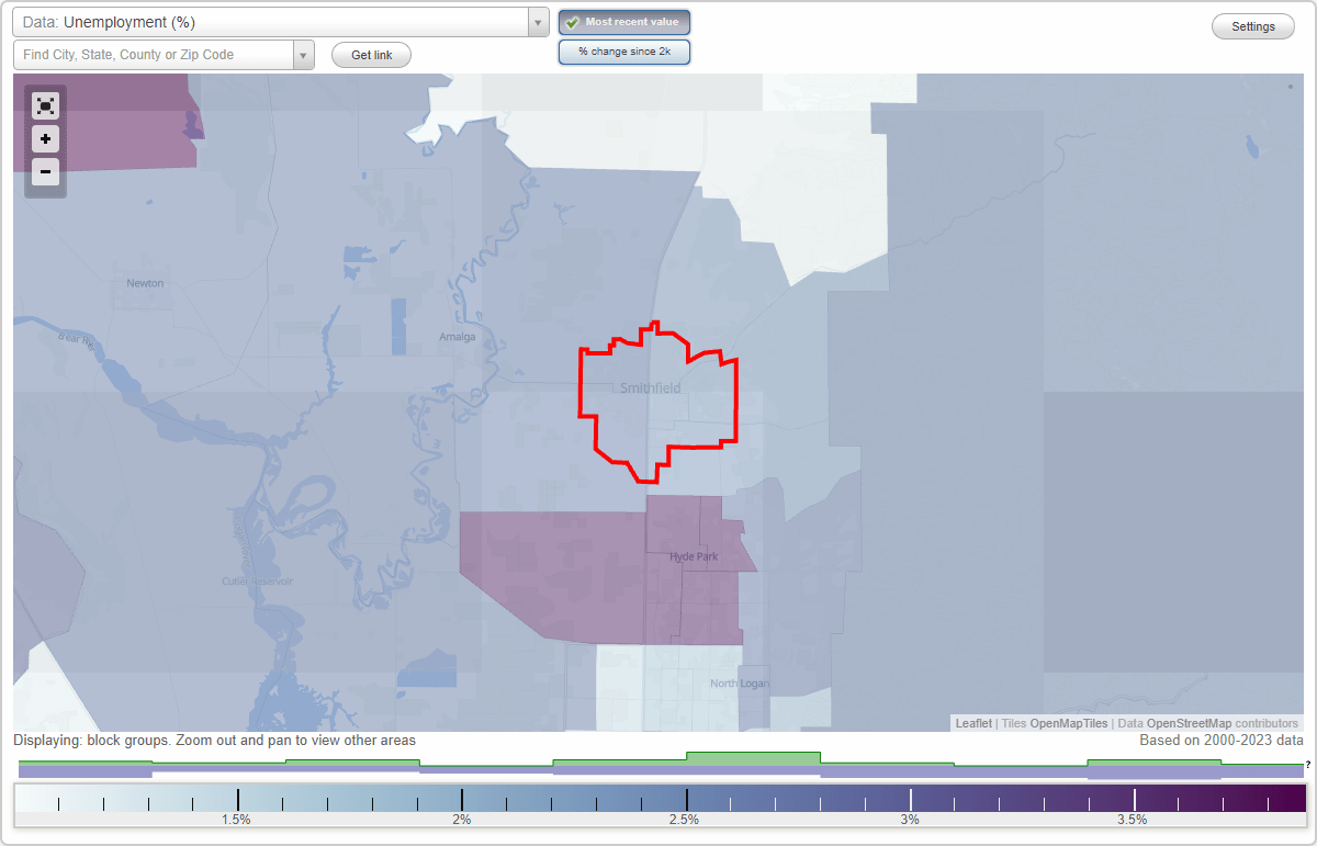 Work and Jobs in Smithfield, Utah (UT) Detailed Stats Occupations