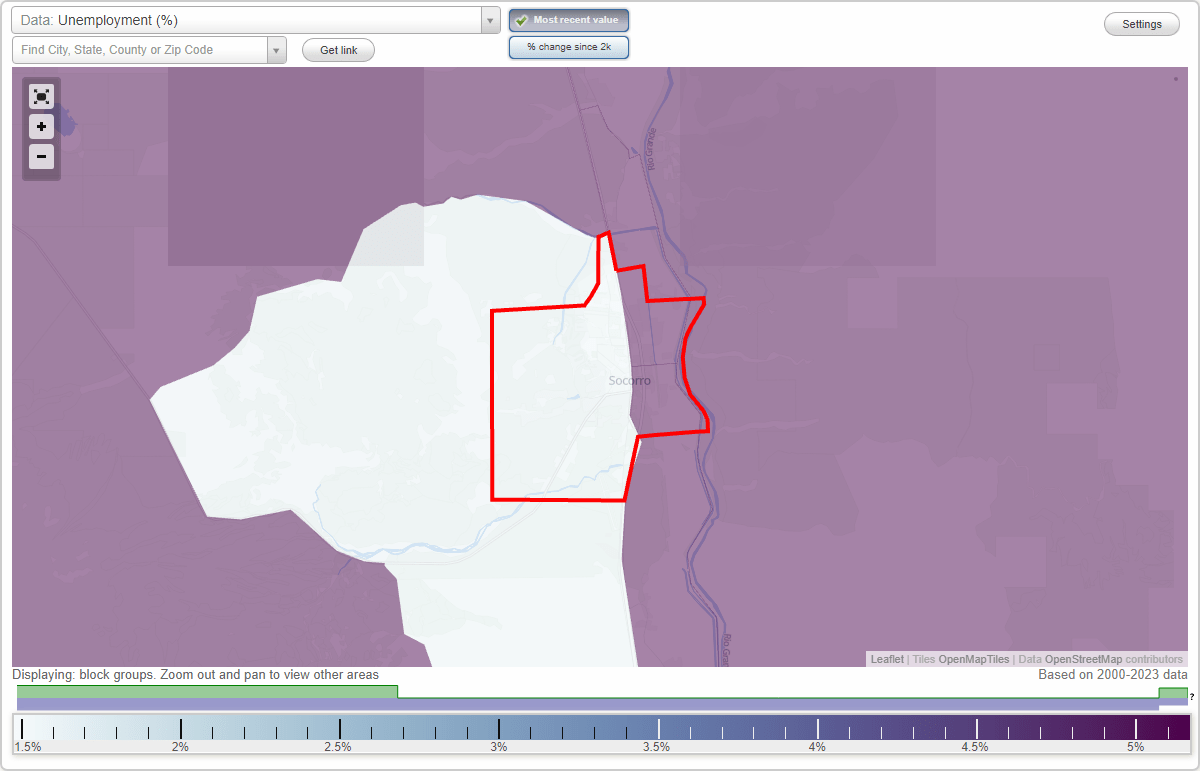Work and Jobs in Socorro, New Mexico (NM) Detailed Stats Occupations