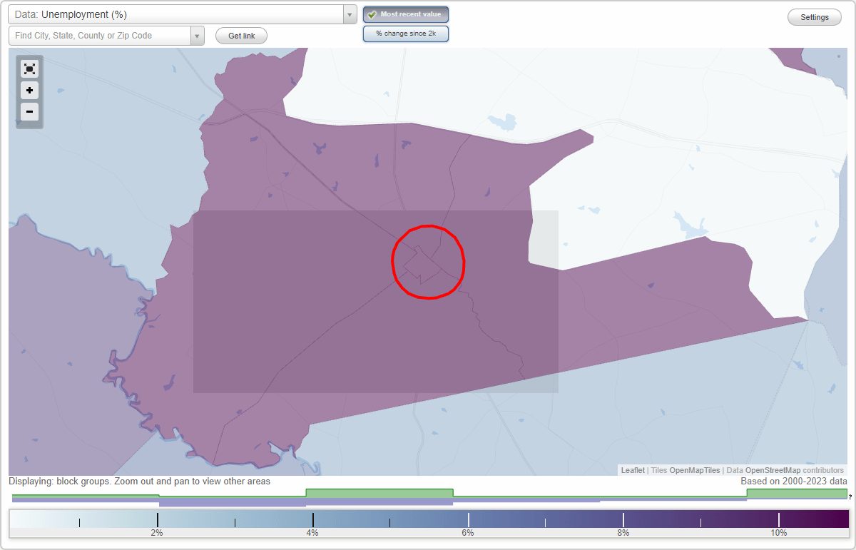 Work and Jobs in Soperton, (GA) Detailed Stats Occupations