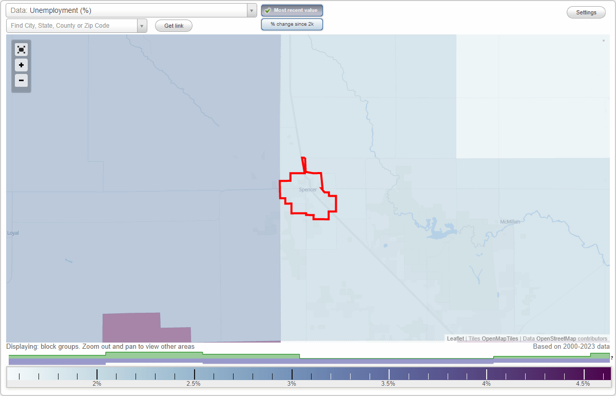 Work and Jobs in Spencer, Wisconsin (WI) Detailed Stats Occupations