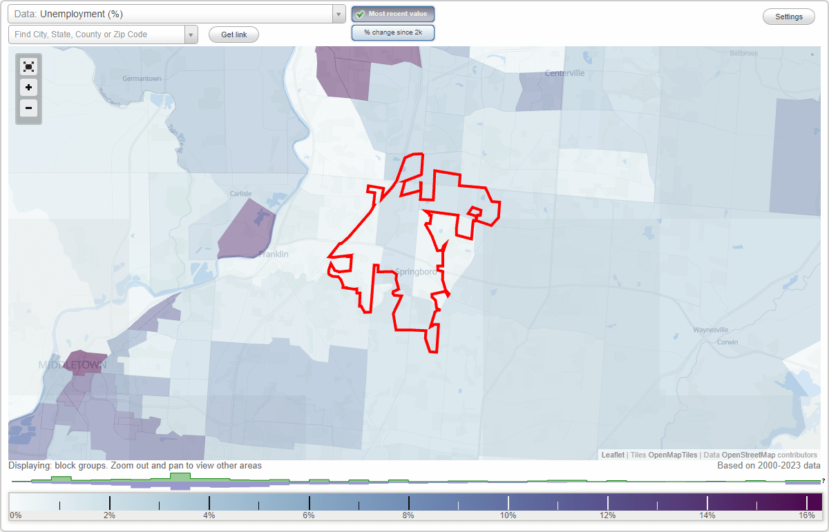 Work and Jobs in Springboro, Ohio (OH) Detailed Stats Occupations
