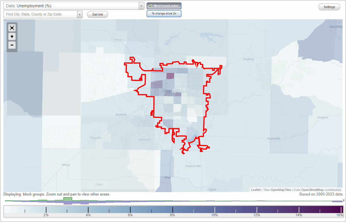 Work and Jobs in Springfield, Missouri (MO) Detailed Stats Occupations