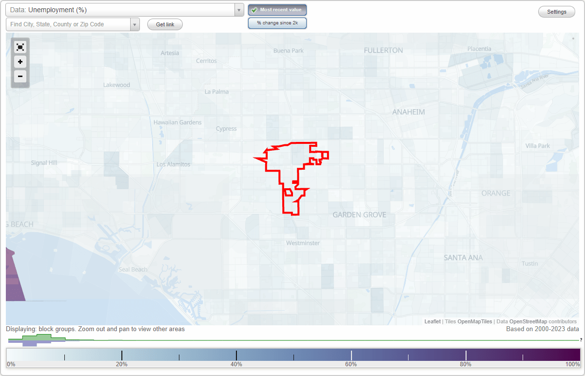 Work and Jobs in Stanton, California (CA) Detailed Stats Occupations