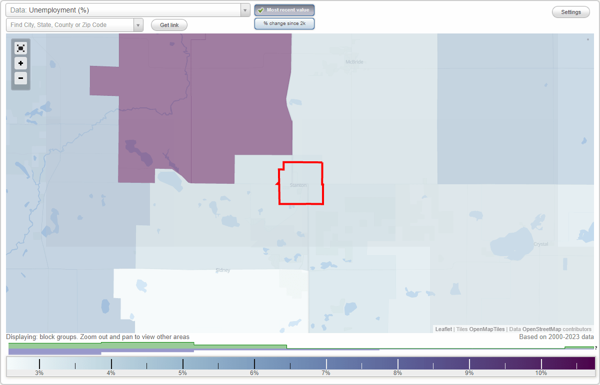 Work and Jobs in Stanton, Michigan (MI) Detailed Stats Occupations, Industries, Unemployment