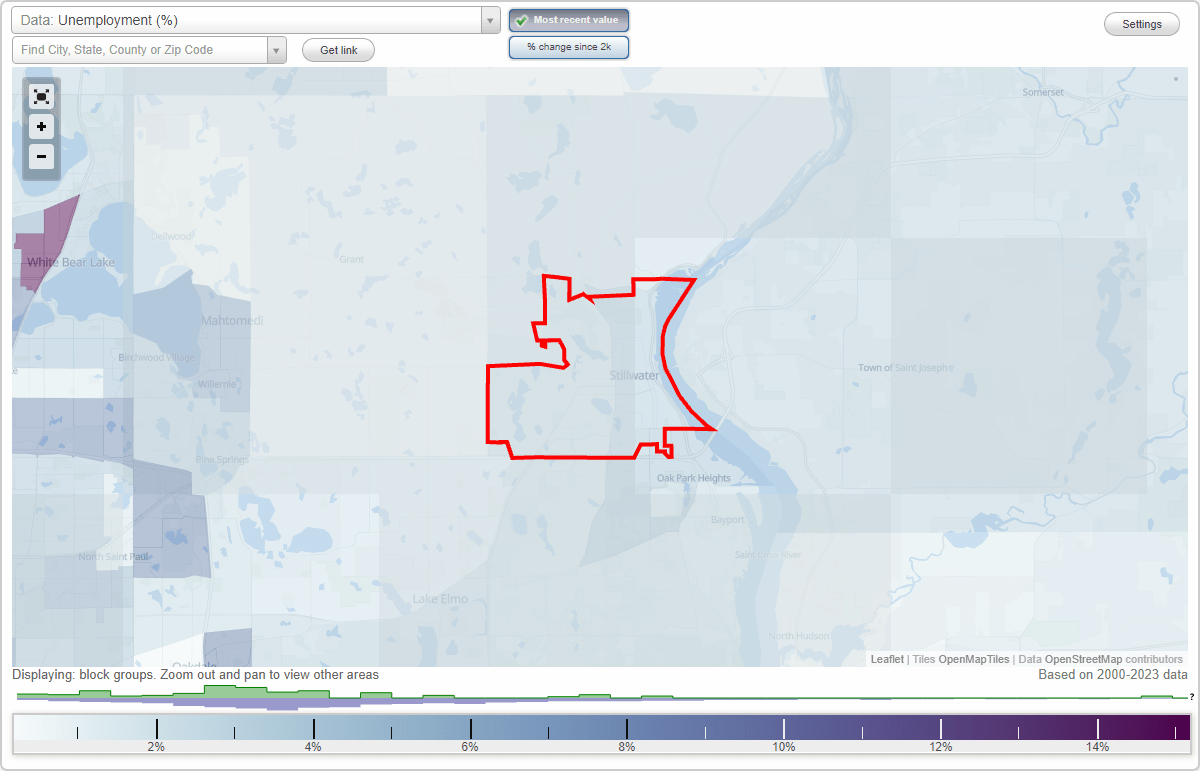 Work and Jobs in Stillwater, Minnesota (MN) Detailed Stats Occupations