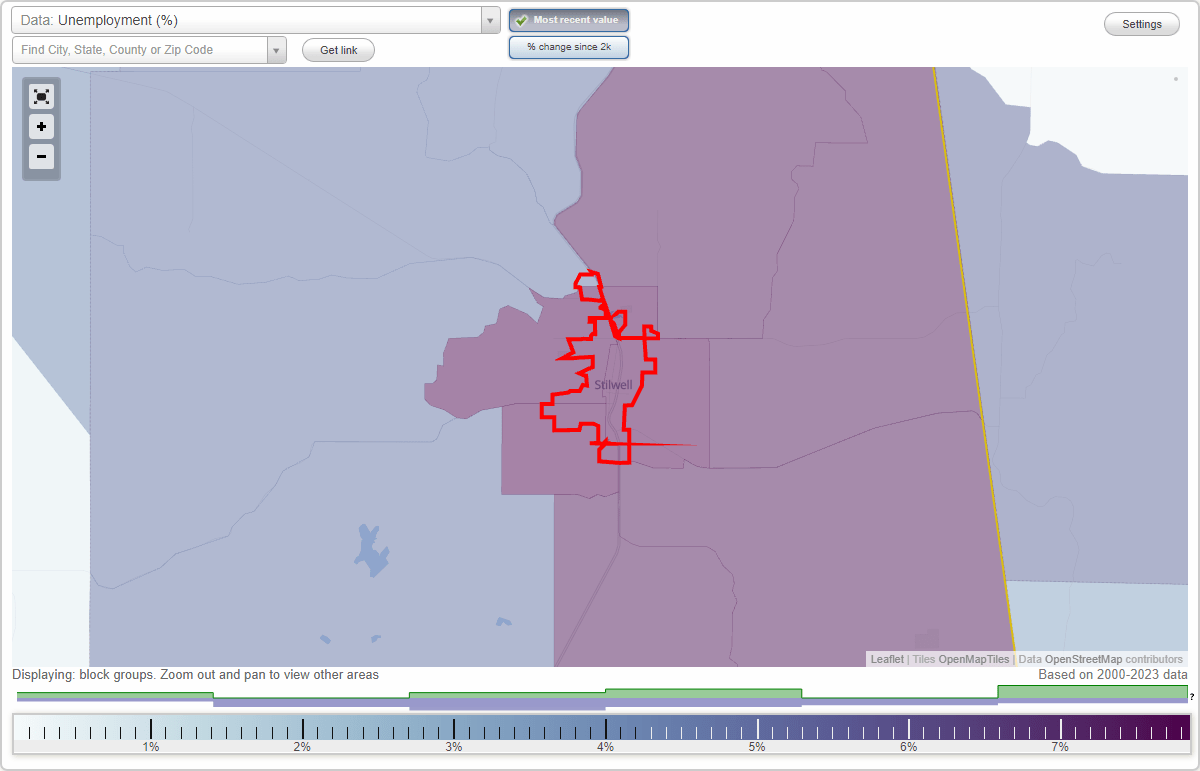 Work and Jobs in Stilwell, Oklahoma (OK) Detailed Stats Occupations, Industries, Unemployment