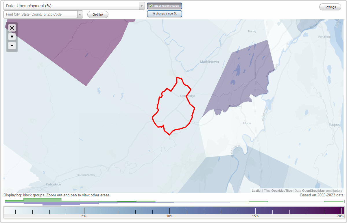 Work and Jobs in Stone Ridge, New York (NY) Detailed Stats Occupations