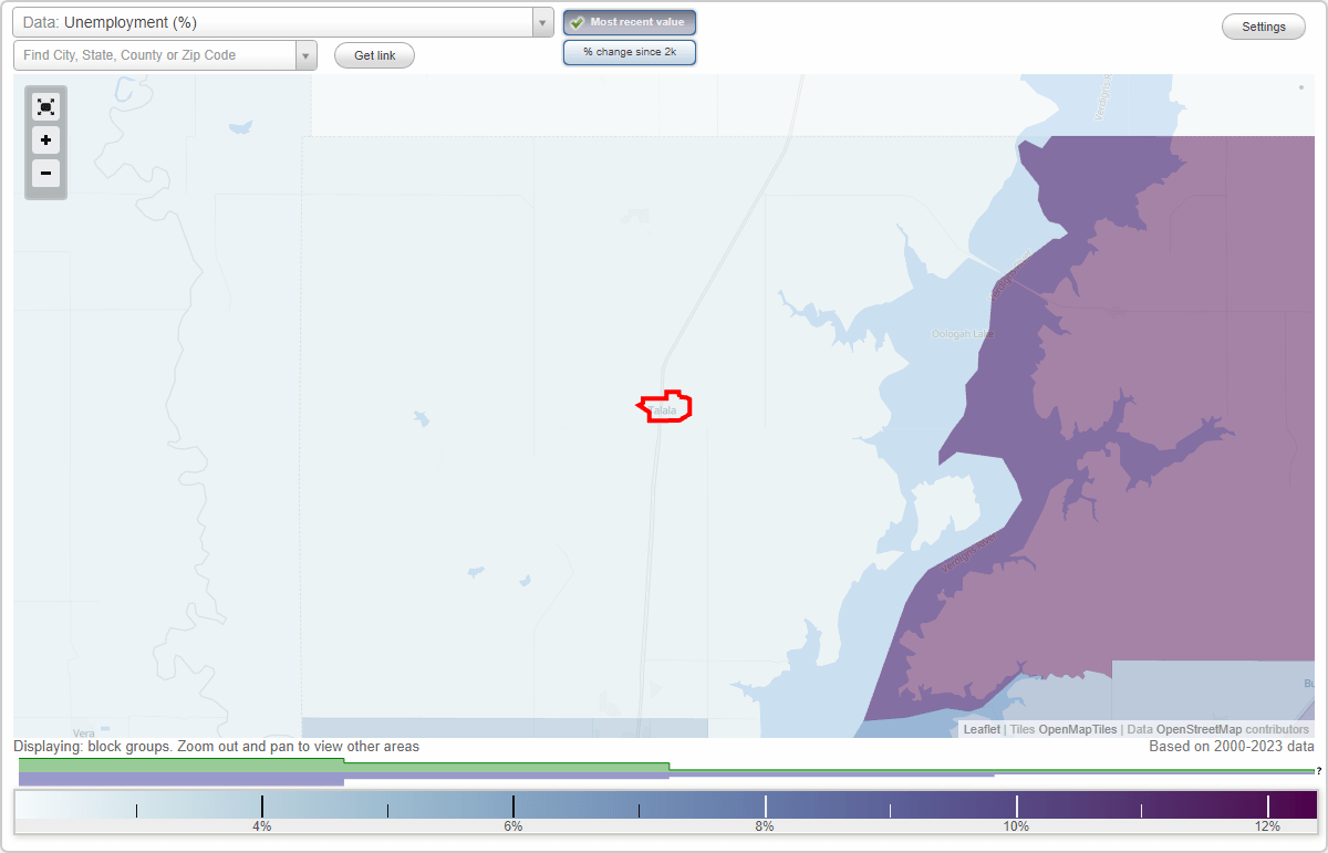 Work and Jobs in Talala, Oklahoma (OK) Detailed Stats Occupations
