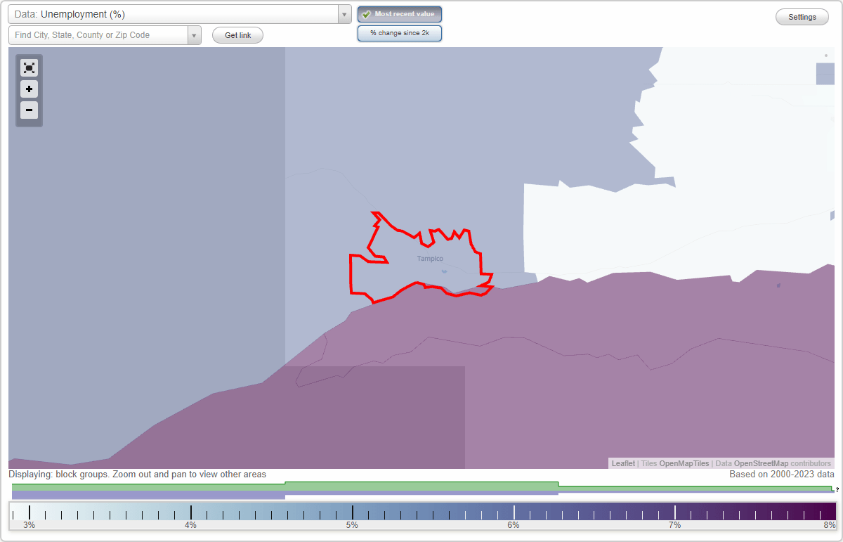 Work and Jobs in Tampico, Washington (WA) Detailed Stats Occupations