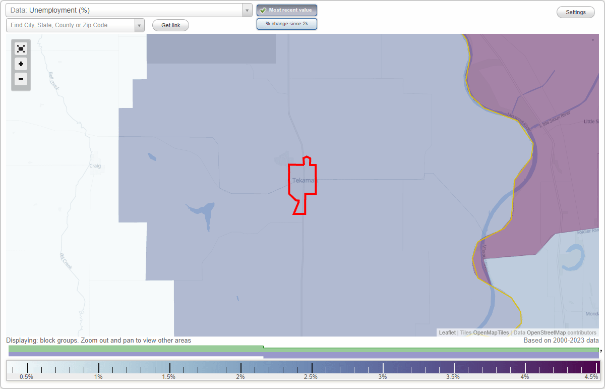 Work and Jobs in Tekamah, Nebraska (NE) Detailed Stats Occupations