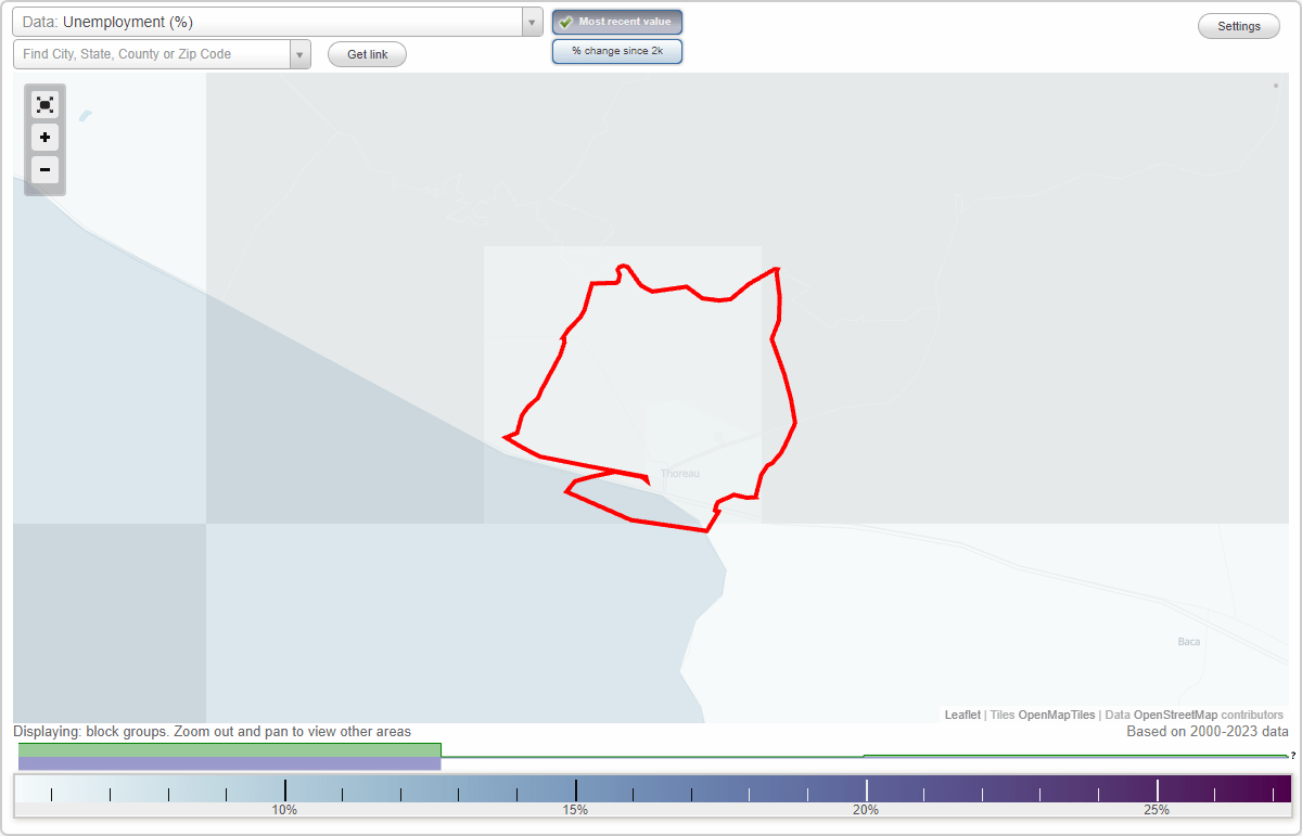 Work and Jobs in Thoreau, New Mexico (NM) Detailed Stats Occupations