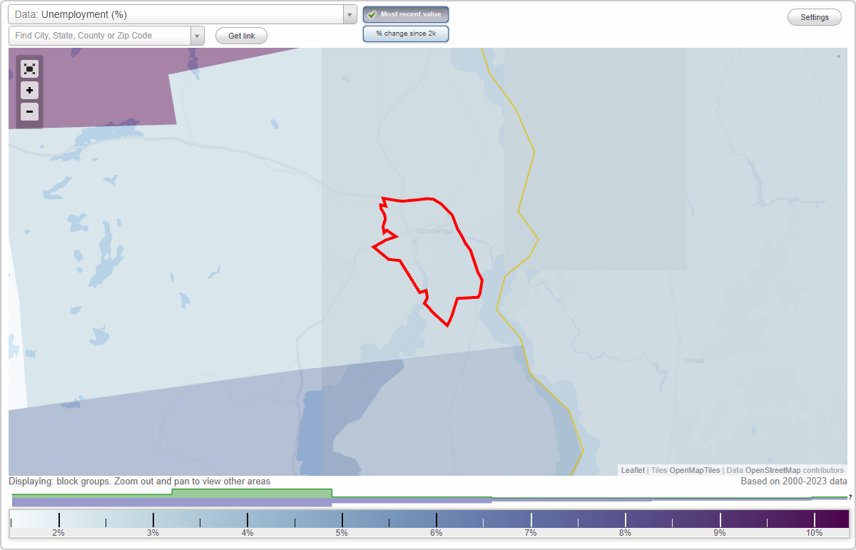 Work and Jobs in Ticonderoga, New York (NY) Detailed Stats Occupations, Industries