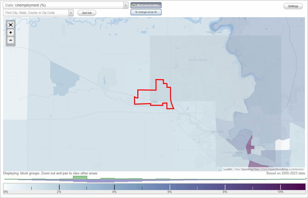 Work and Jobs in Tiffin, Iowa (IA) Detailed Stats Occupations
