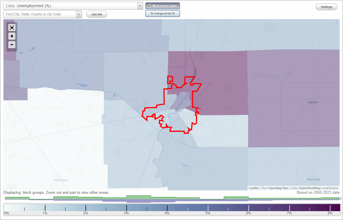 Work and Jobs in Tiffin, Ohio (OH) Detailed Stats Occupations