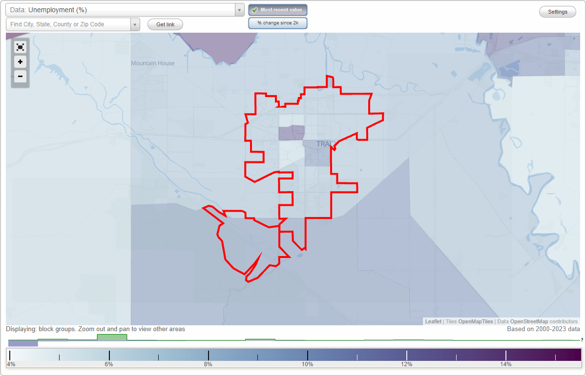 Work and Jobs in Tracy, California (CA) Detailed Stats Occupations