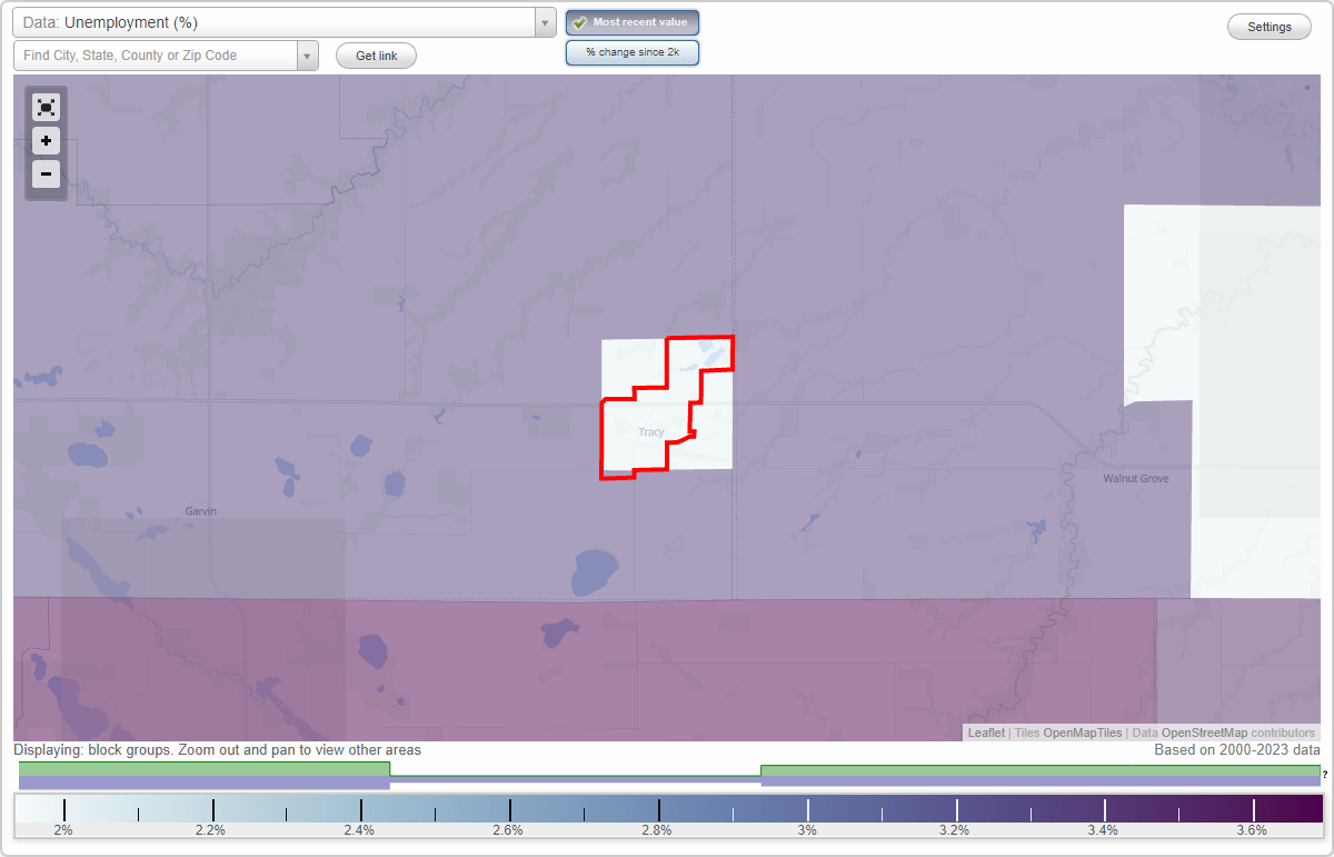Work and Jobs in Tracy, Minnesota (MN) Detailed Stats Occupations