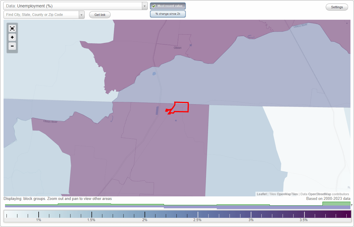 Work and Jobs in Trimble, Tennessee (TN) Detailed Stats Occupations