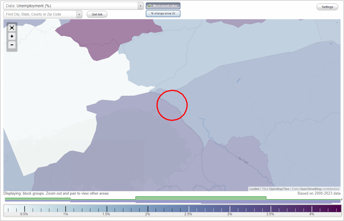 Work and Jobs in Troutdale, Virginia (VA) Detailed Stats Occupations