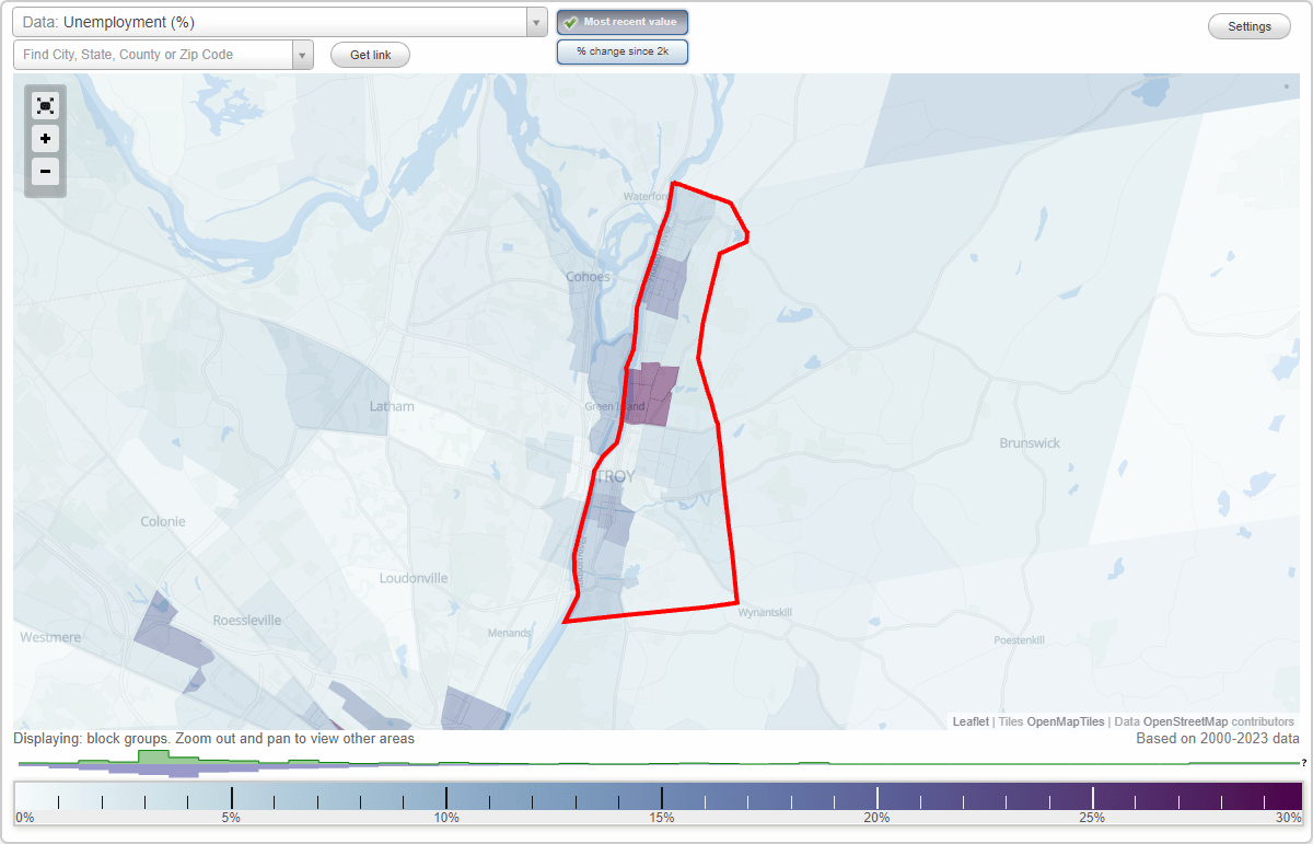 Work and Jobs in Troy, New York (NY) Detailed Stats Occupations