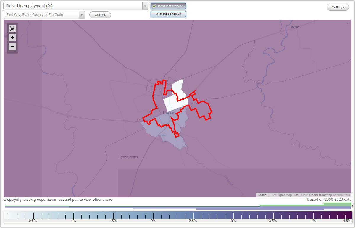 Work and Jobs in Uvalde, Texas (TX) Detailed Stats Occupations
