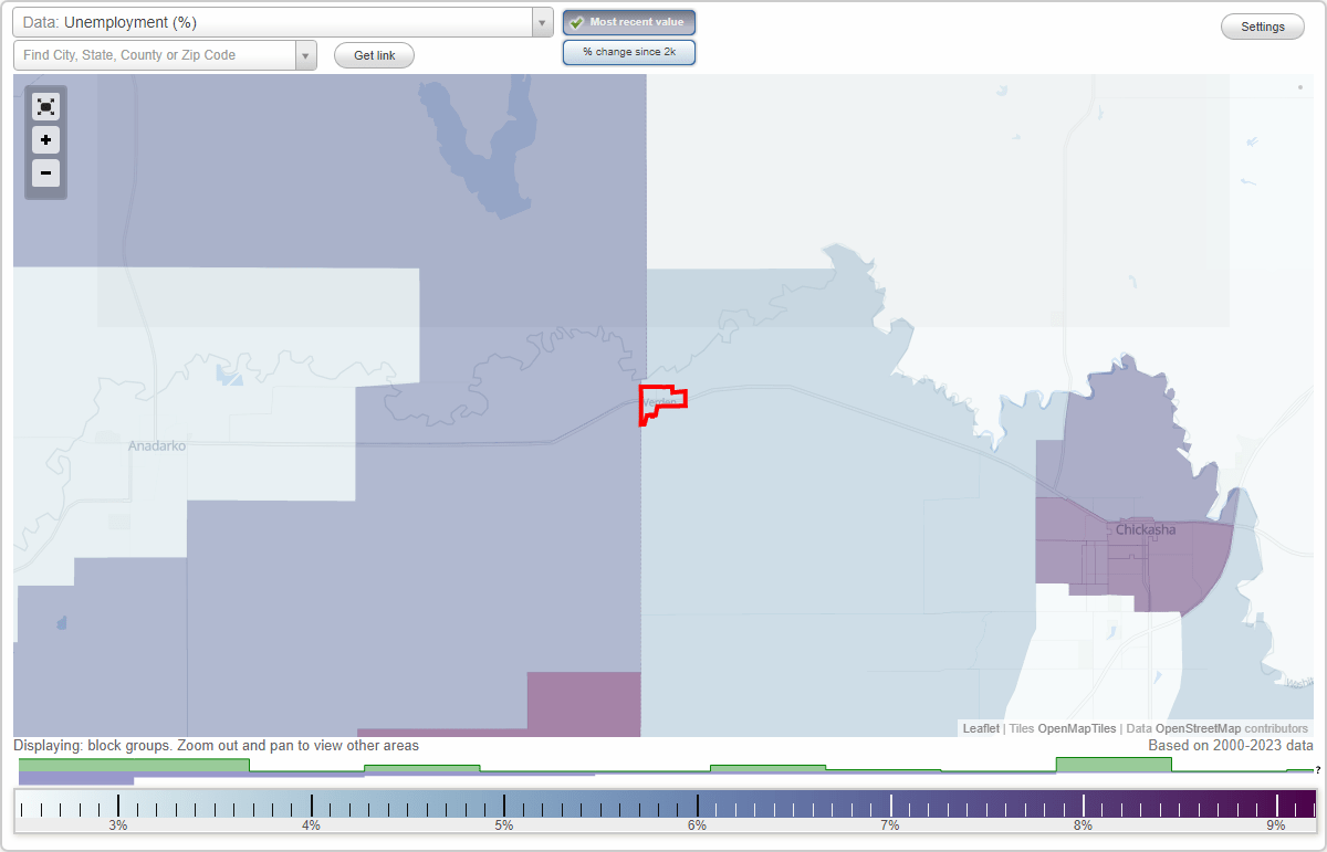 Work and Jobs in Verden, Oklahoma (OK) Detailed Stats Occupations