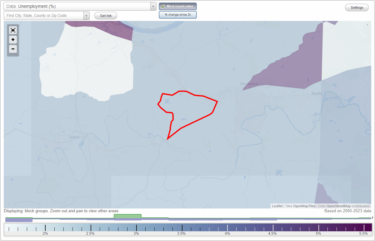 Work and Jobs in Villa Ridge, Missouri (MO) Detailed Stats Occupations, Industries