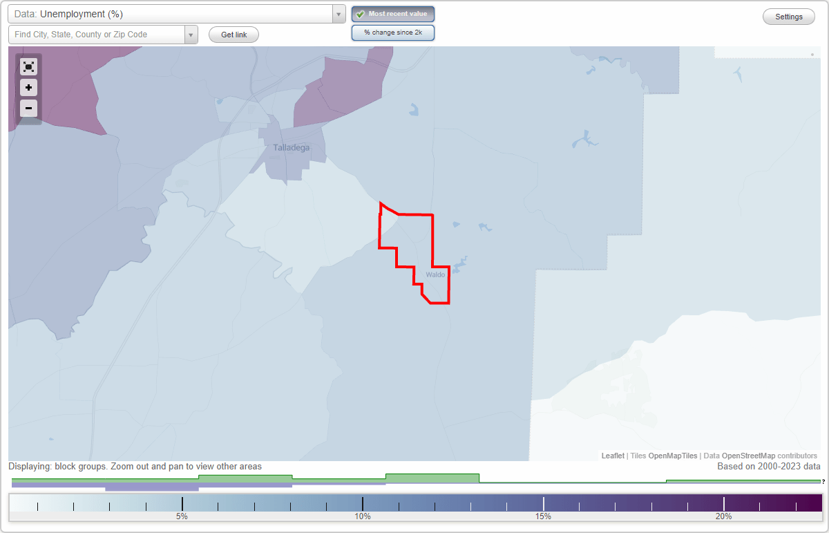 Work and Jobs in Waldo, Alabama (AL) Detailed Stats Occupations