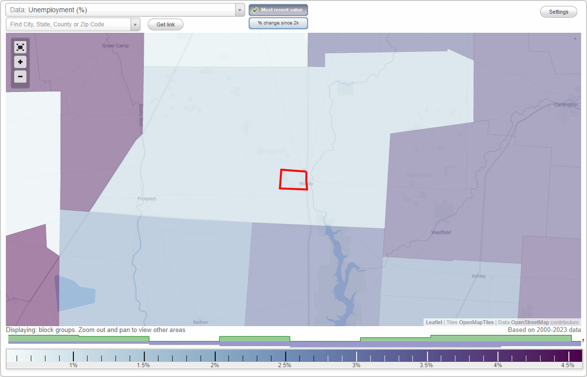 Work and Jobs in Waldo, Ohio (OH) Detailed Stats Occupations