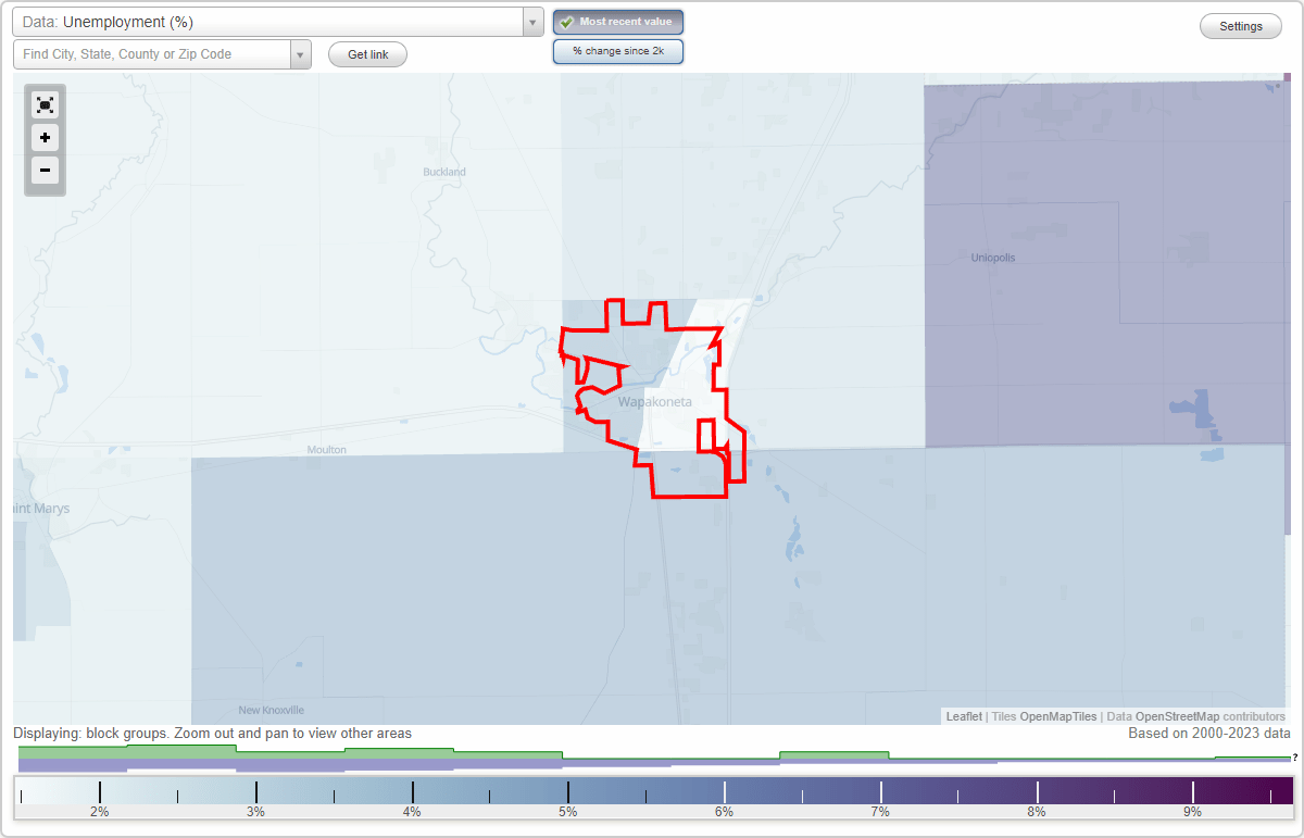 Work and Jobs in Ohio (OH) Detailed Stats Occupations