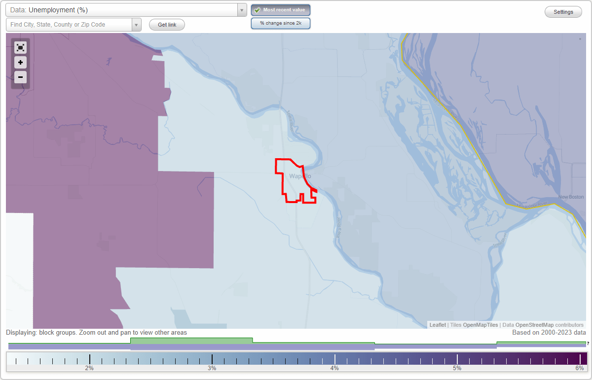 Work and Jobs in Wapello, Iowa (IA) Detailed Stats Occupations