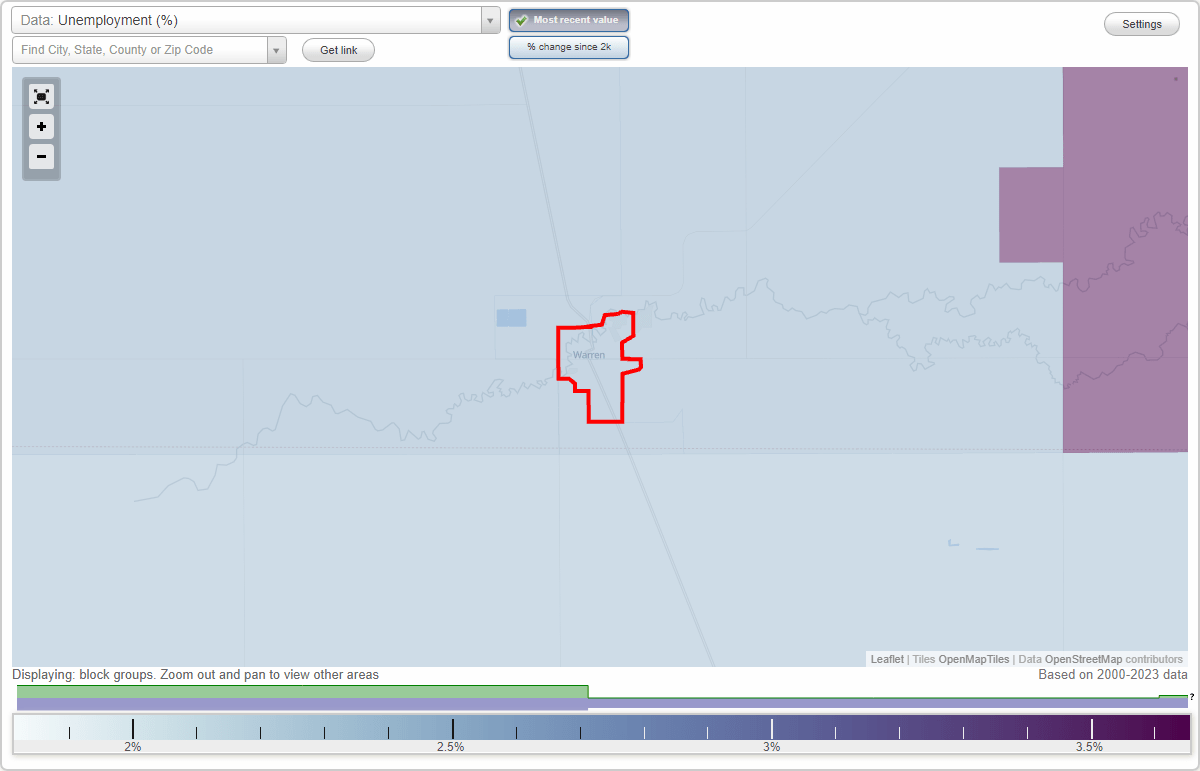 Work and Jobs in Warren, Minnesota (MN) Detailed Stats Occupations, Industries, Unemployment