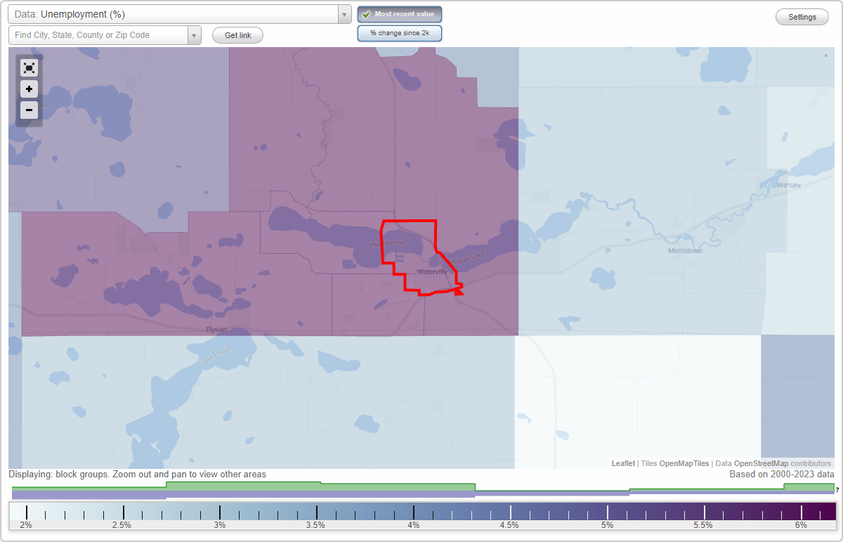 Work and Jobs in Waterville, Minnesota (MN) Detailed Stats Occupations