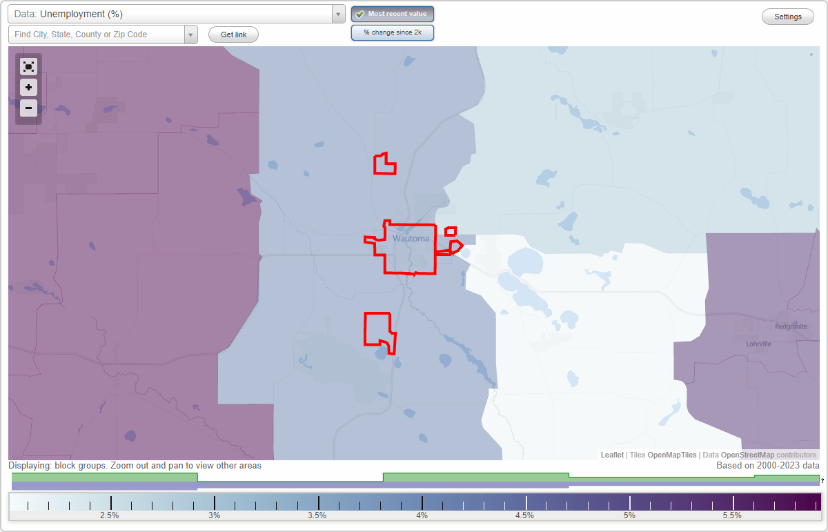 Work and Jobs in Wautoma, Wisconsin (WI) Detailed Stats Occupations