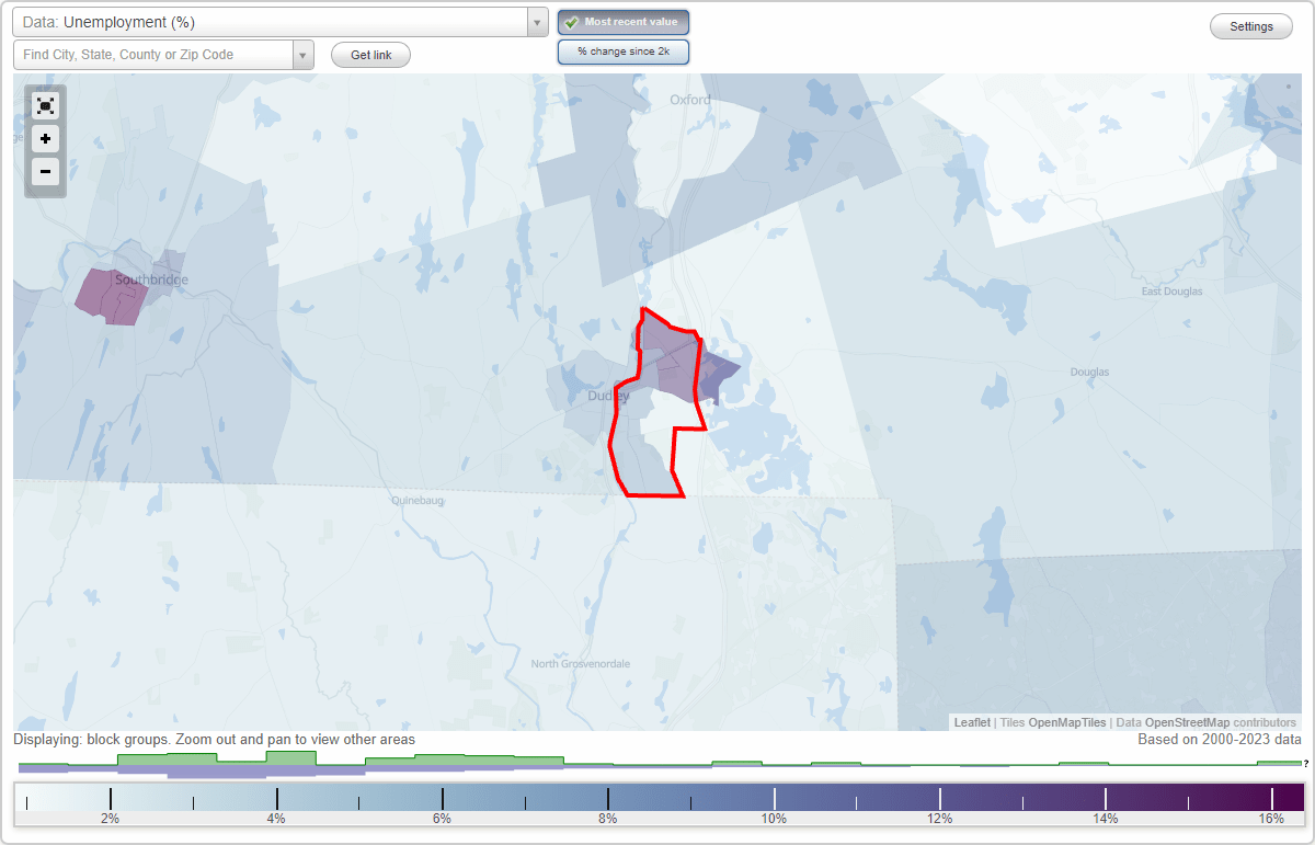 Work and Jobs in ster, Massachusetts (MA) Detailed Stats