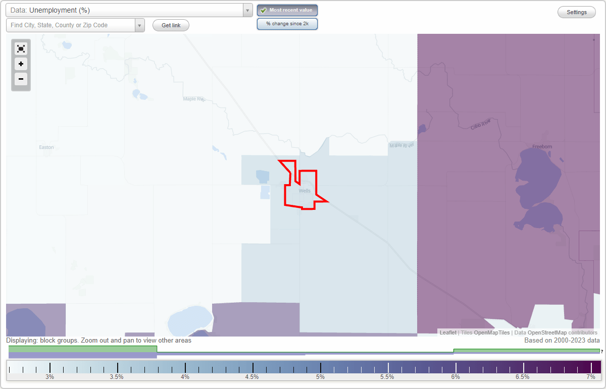 Work and Jobs in Wells, Minnesota (MN) Detailed Stats Occupations