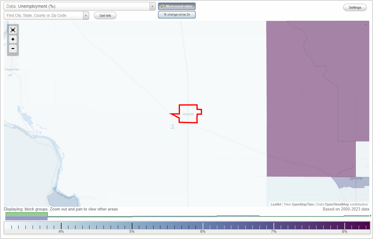 Work and Jobs in Wendell, Idaho (ID) Detailed Stats Occupations