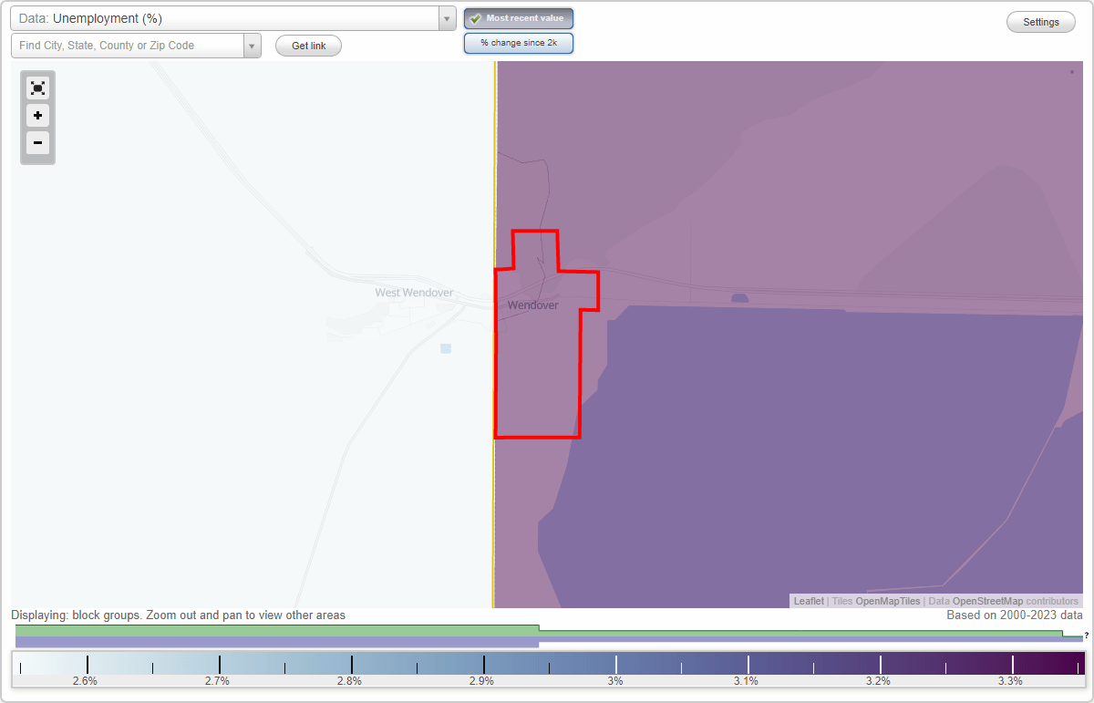 Work and Jobs in Wendover, Utah (UT) Detailed Stats Occupations