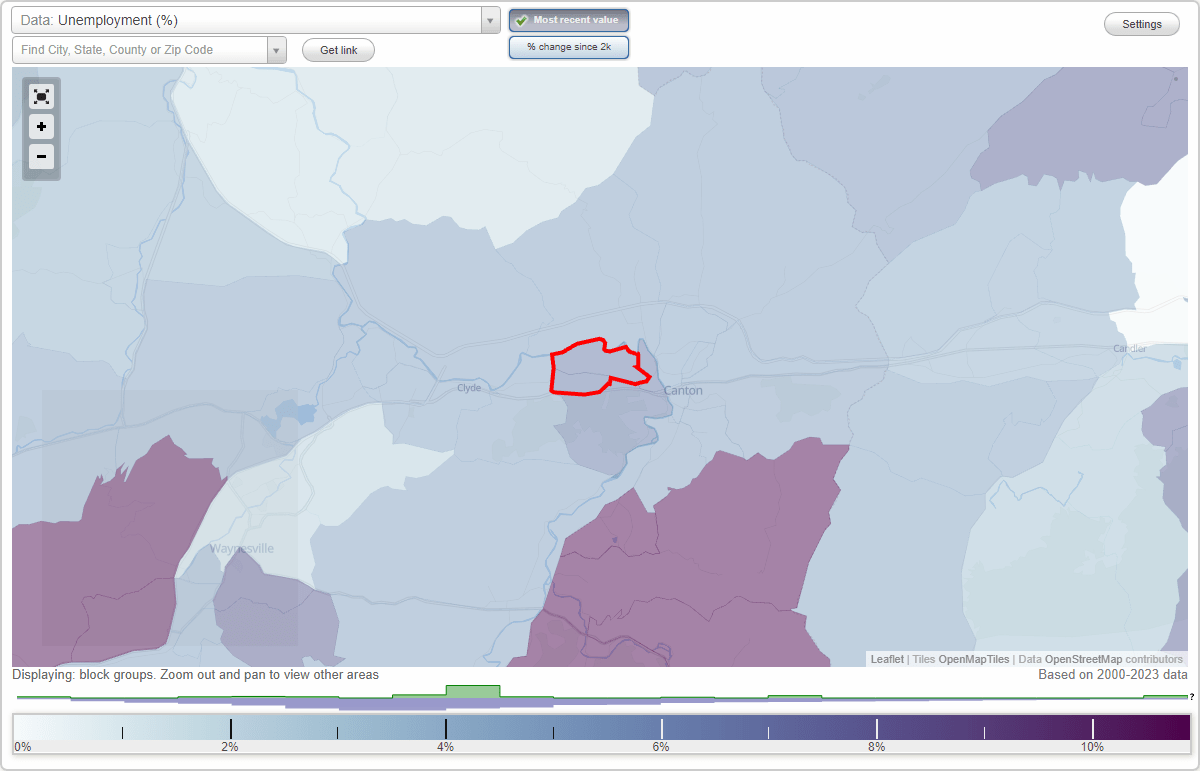Work and Jobs in West Canton, North Carolina (NC) Detailed Stats Occupations, Industries