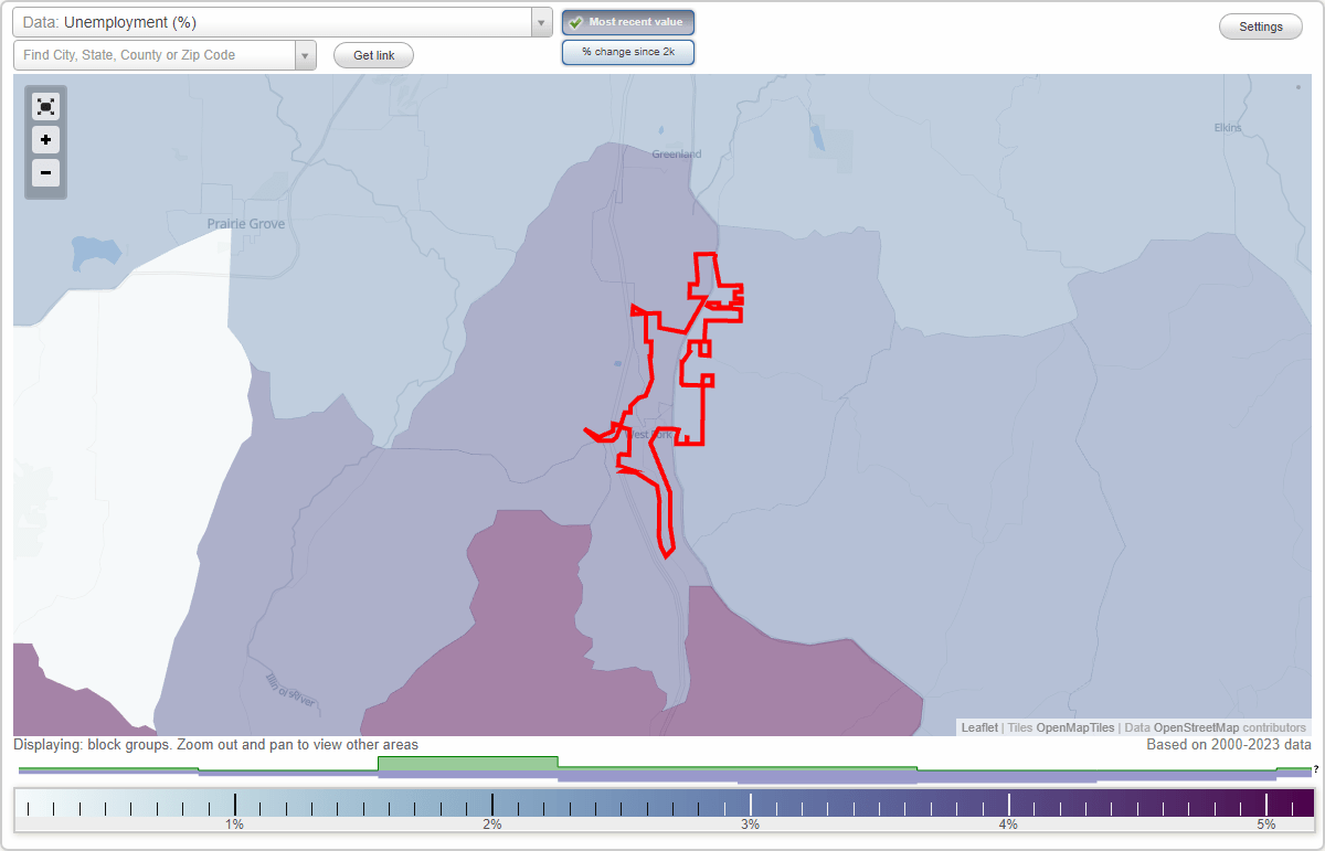 Work and Jobs in West Fork, Arkansas (AR) Detailed Stats Occupations, Industries, Unemployment