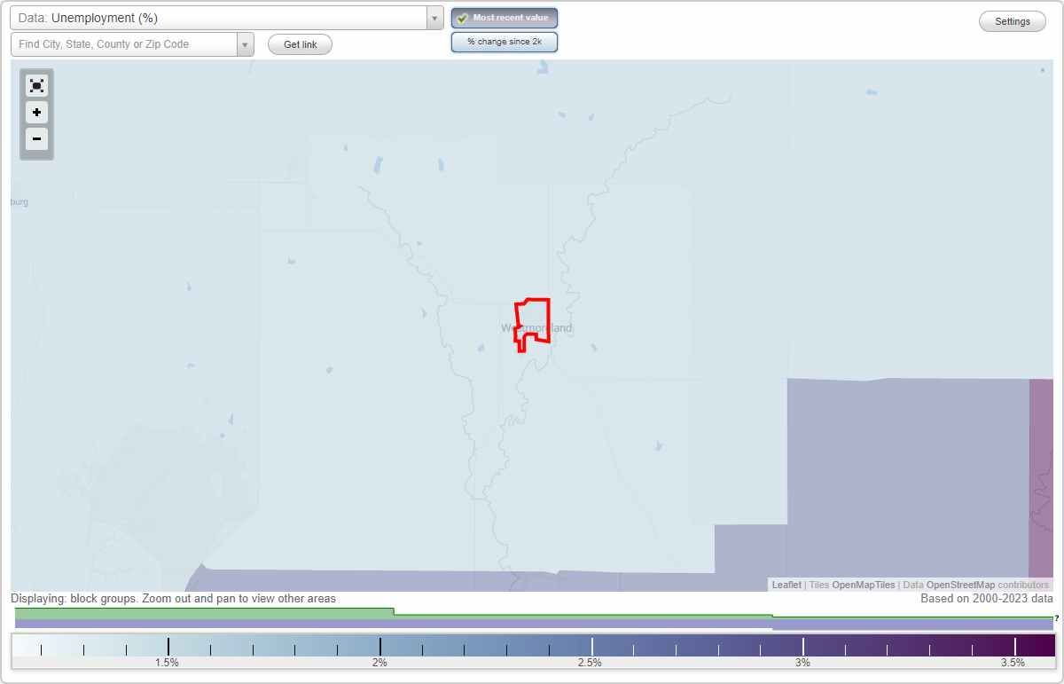 Work and Jobs in Westmoreland, Kansas (KS) Detailed Stats Occupations