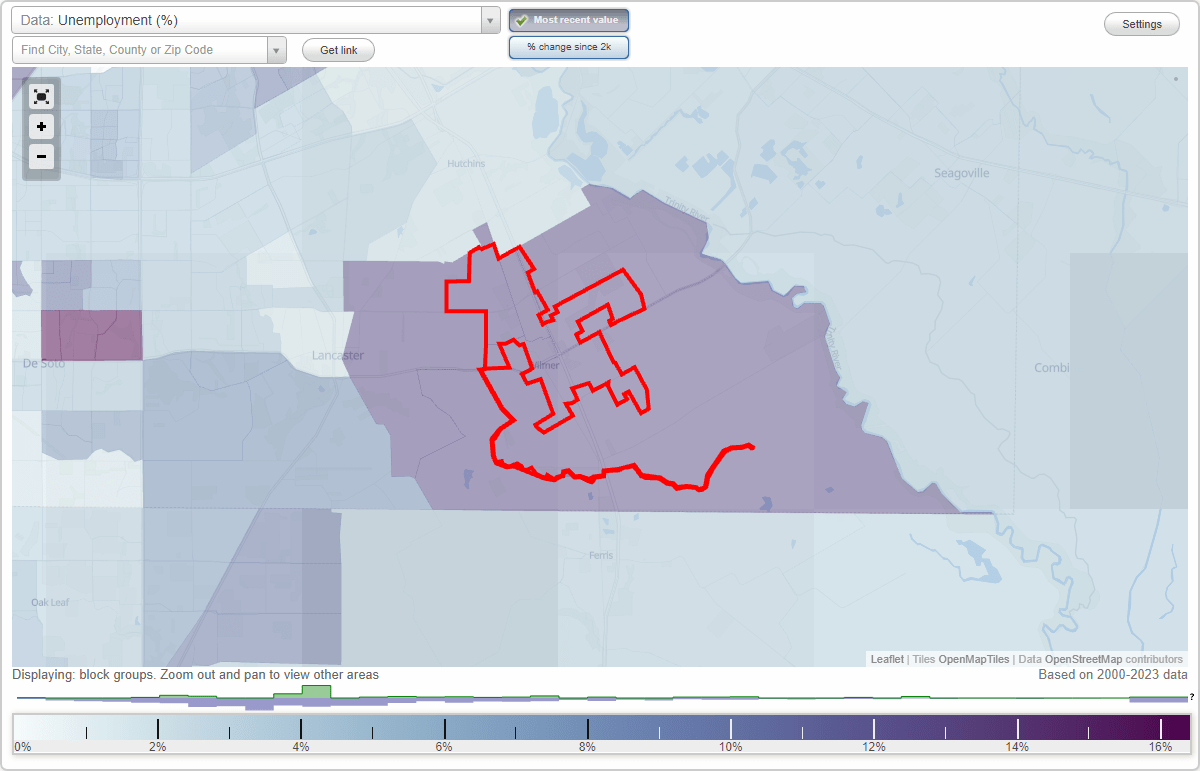 Work and Jobs in Wilmer, Texas (TX) Detailed Stats Occupations