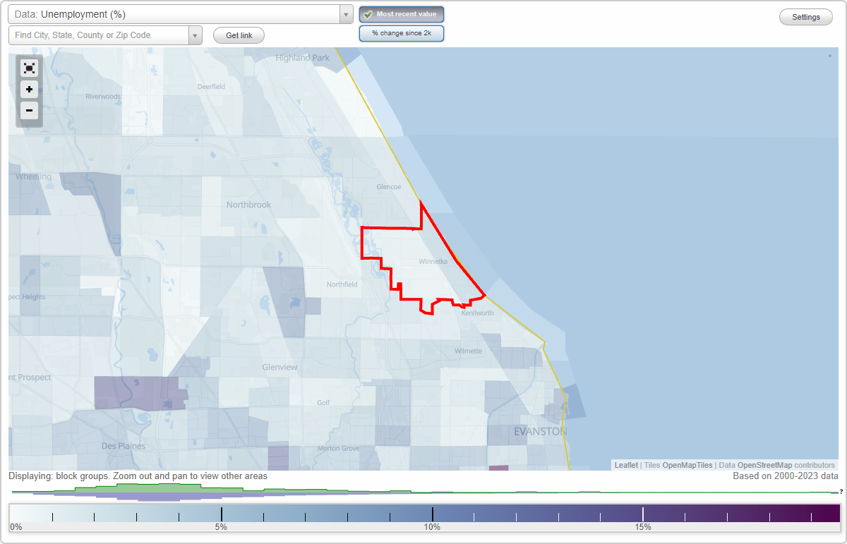Work and Jobs in Illinois (IL) Detailed Stats Occupations