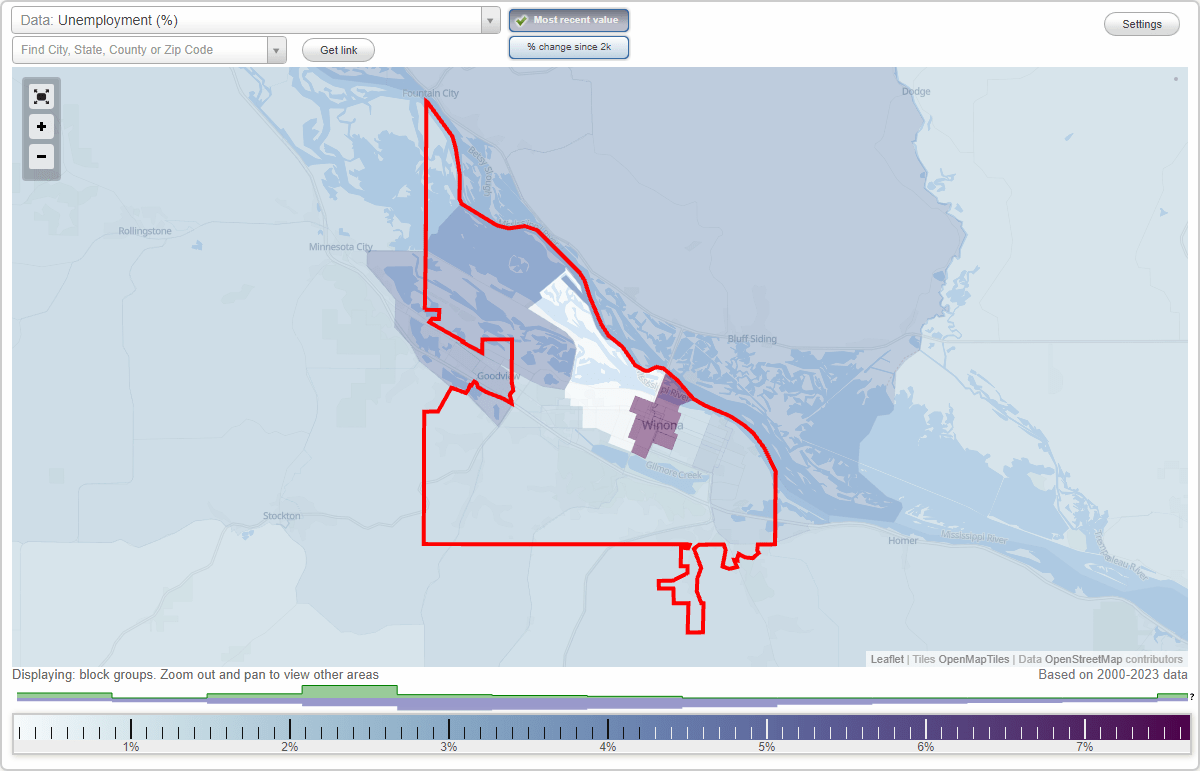 Work and Jobs in Winona, Minnesota (MN) Detailed Stats Occupations