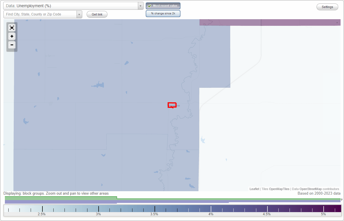 Work and Jobs in Woodbine, Kansas (KS) Detailed Stats Occupations
