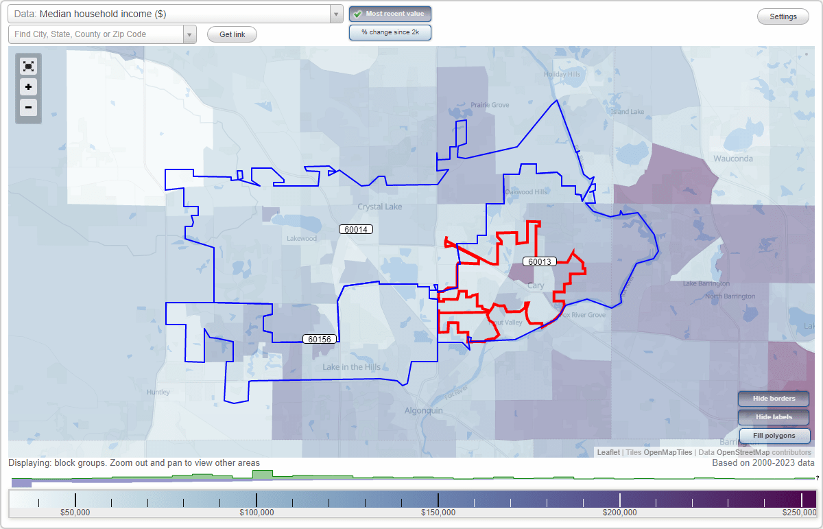 Cary Zip Code Map Cary, Illinois (IL) Zip Code Map Locations, Demographics list of