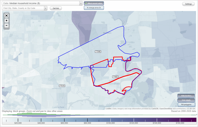 Channelview, Texas (TX) profile population, maps, real estate