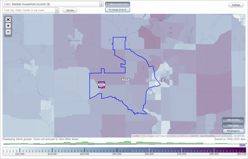 Footville, Wisconsin (WI) Zip Code Map Locations, Demographics list