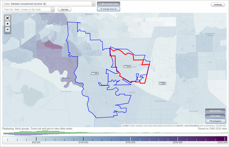 Fresno, Texas (TX) Zip Code Map Locations, Demographics list of zip