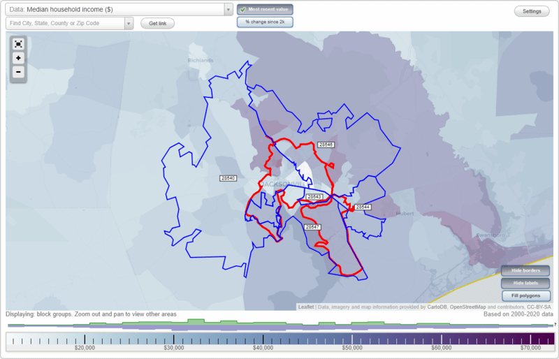 Jacksonville Nc Zip Code Map Jacksonville, North Carolina (NC) Zip Code Map Locations