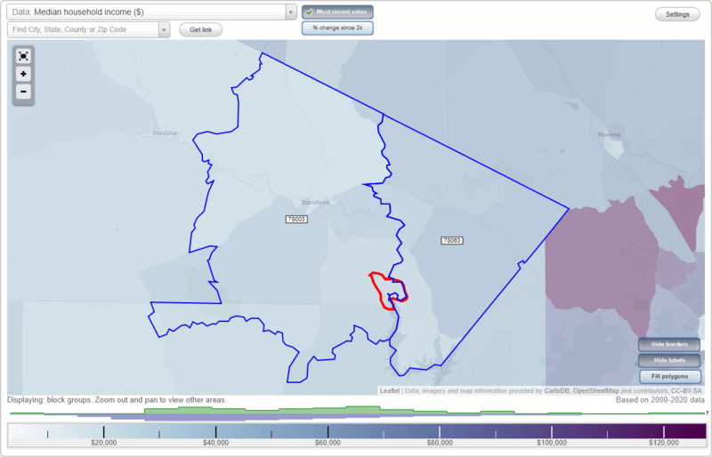 Lake Medina Shores, Texas (TX) Zip Code Map Locations, Demographics